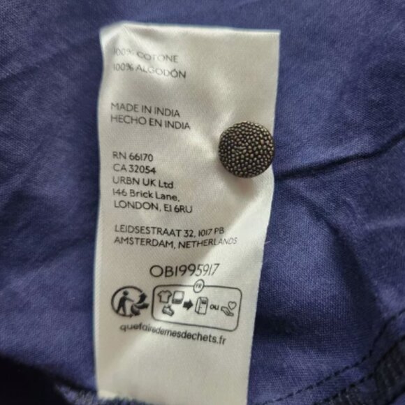 Brand New Pilcro Short-Sleeve Bow-Front Tunic Mini Dress - Picture 8 of 10